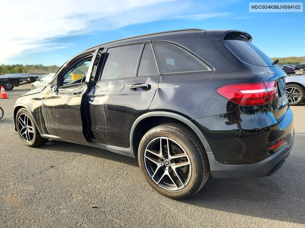 2018 MERCEDES GLC VIN WDC0G4KB8JV084102 — фото 2