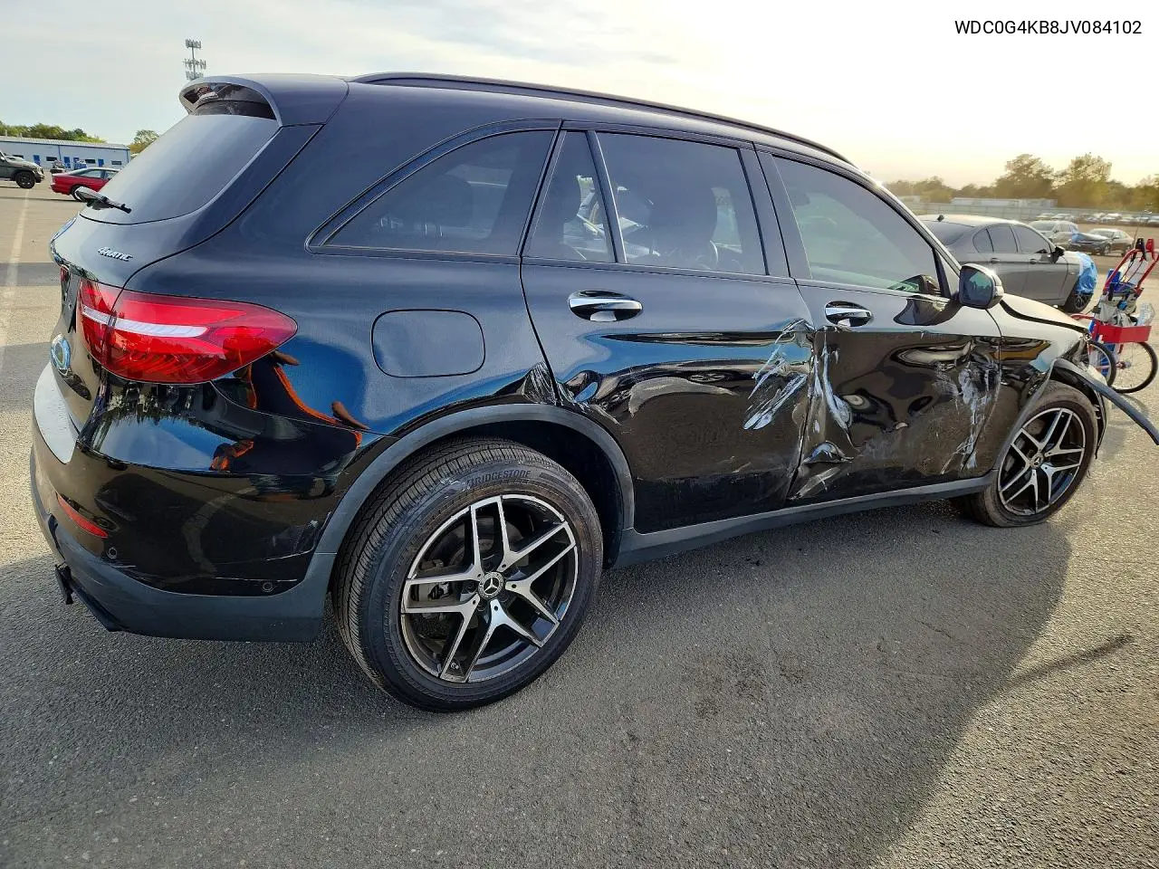 2018 MERCEDES GLC VIN WDC0G4KB8JV084102 — фото 3