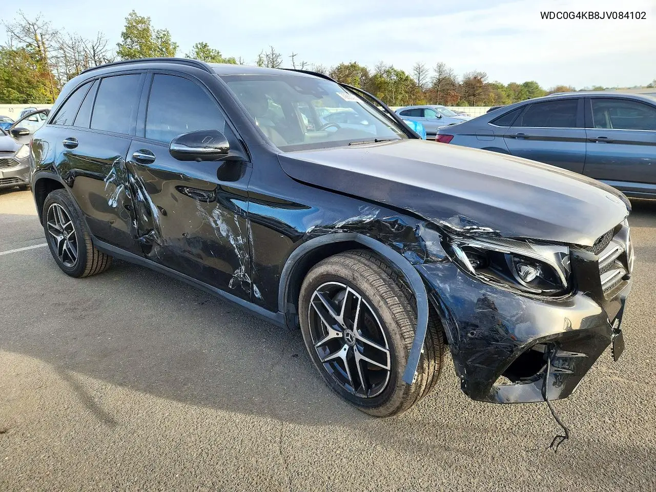 2018 MERCEDES GLC VIN WDC0G4KB8JV084102 — фото 4