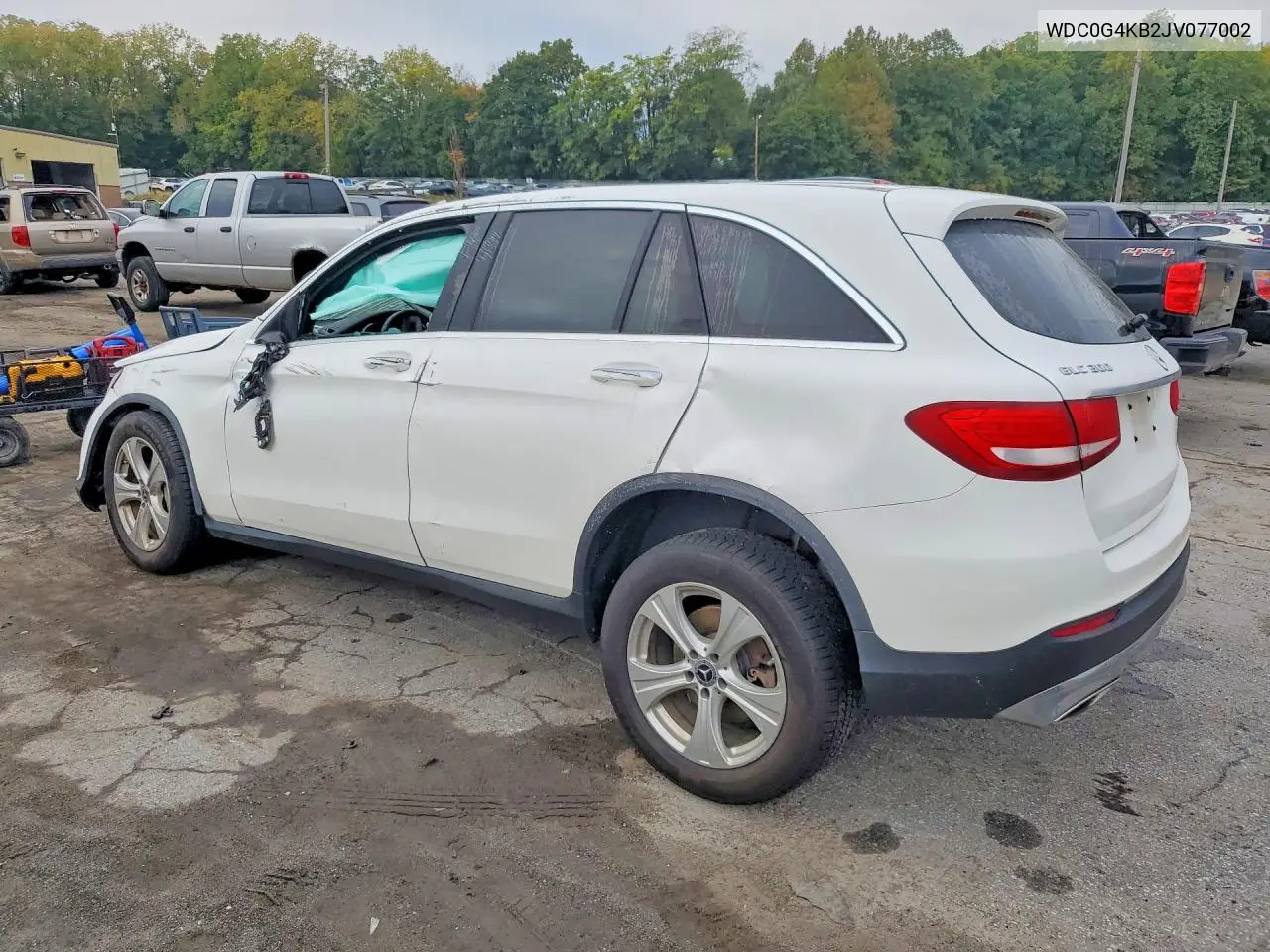 2018 MERCEDES GLC VIN WDC0G4KB2JV077002 — фото 2