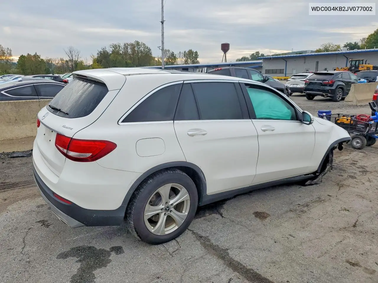 2018 MERCEDES GLC VIN WDC0G4KB2JV077002 — фото 3