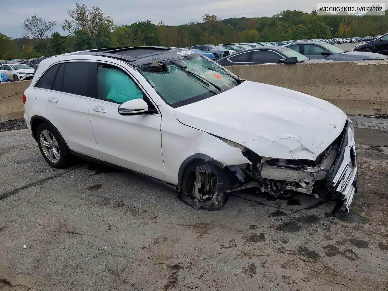 2018 MERCEDES GLC VIN WDC0G4KB2JV077002 — фото 4