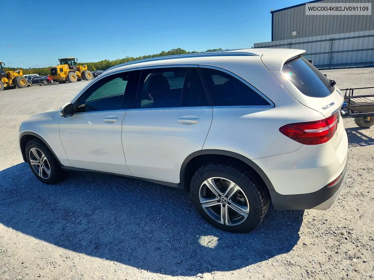2018 MERCEDES GLC VIN WDC0G4KB2JV091109 — фото 2