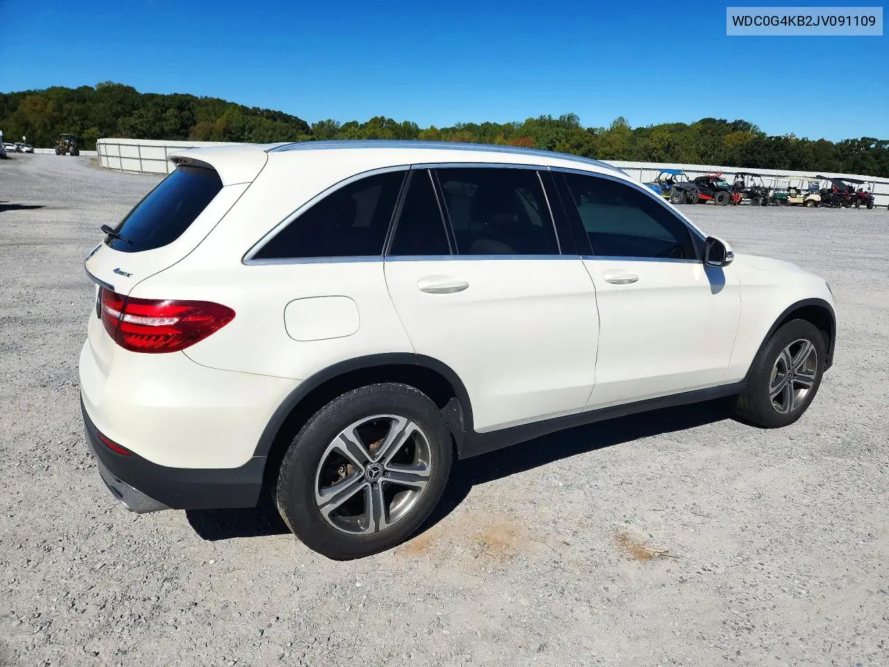 2018 MERCEDES GLC VIN WDC0G4KB2JV091109 — фото 3