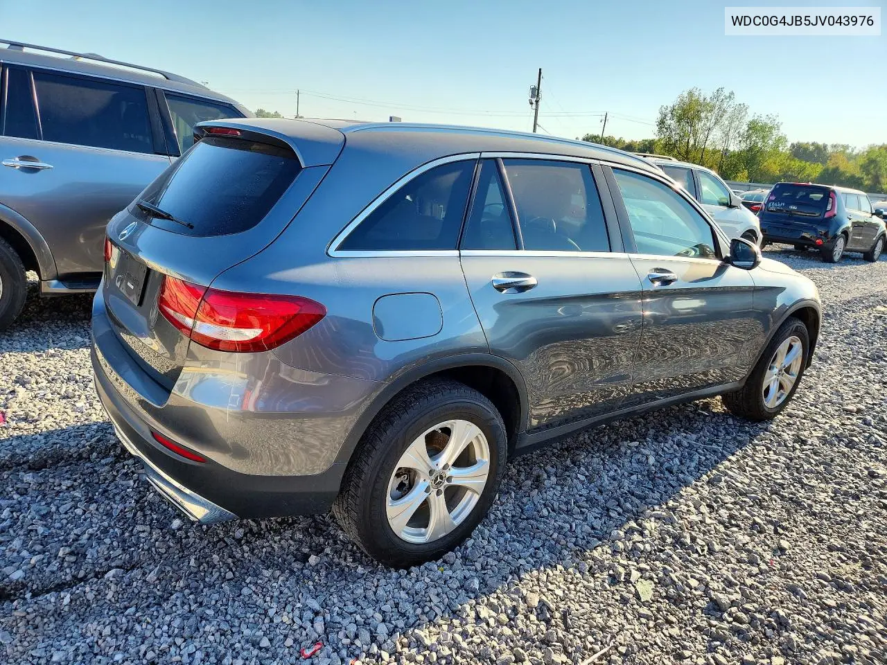2018 MERCEDES GLC VIN WDC0G4JB5JV043976 — фото 3