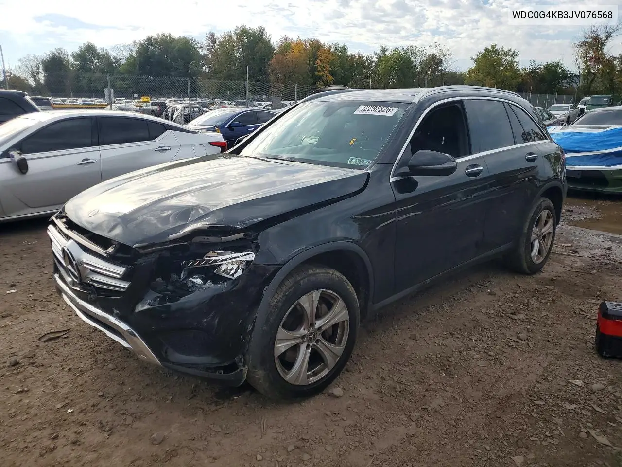 MERCEDES GLC 2018, VIN WDC0G4KB3JV076568