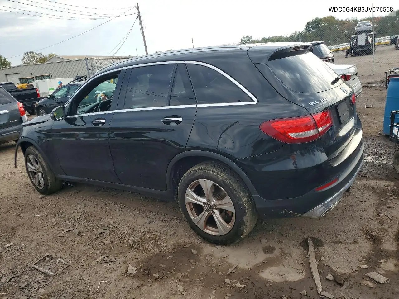 2018 MERCEDES GLC VIN WDC0G4KB3JV076568 — фото 2