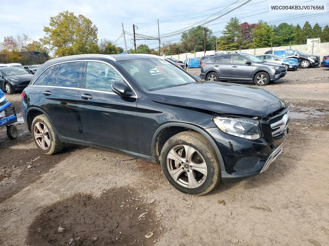2018 MERCEDES GLC VIN WDC0G4KB3JV076568 — фото 4