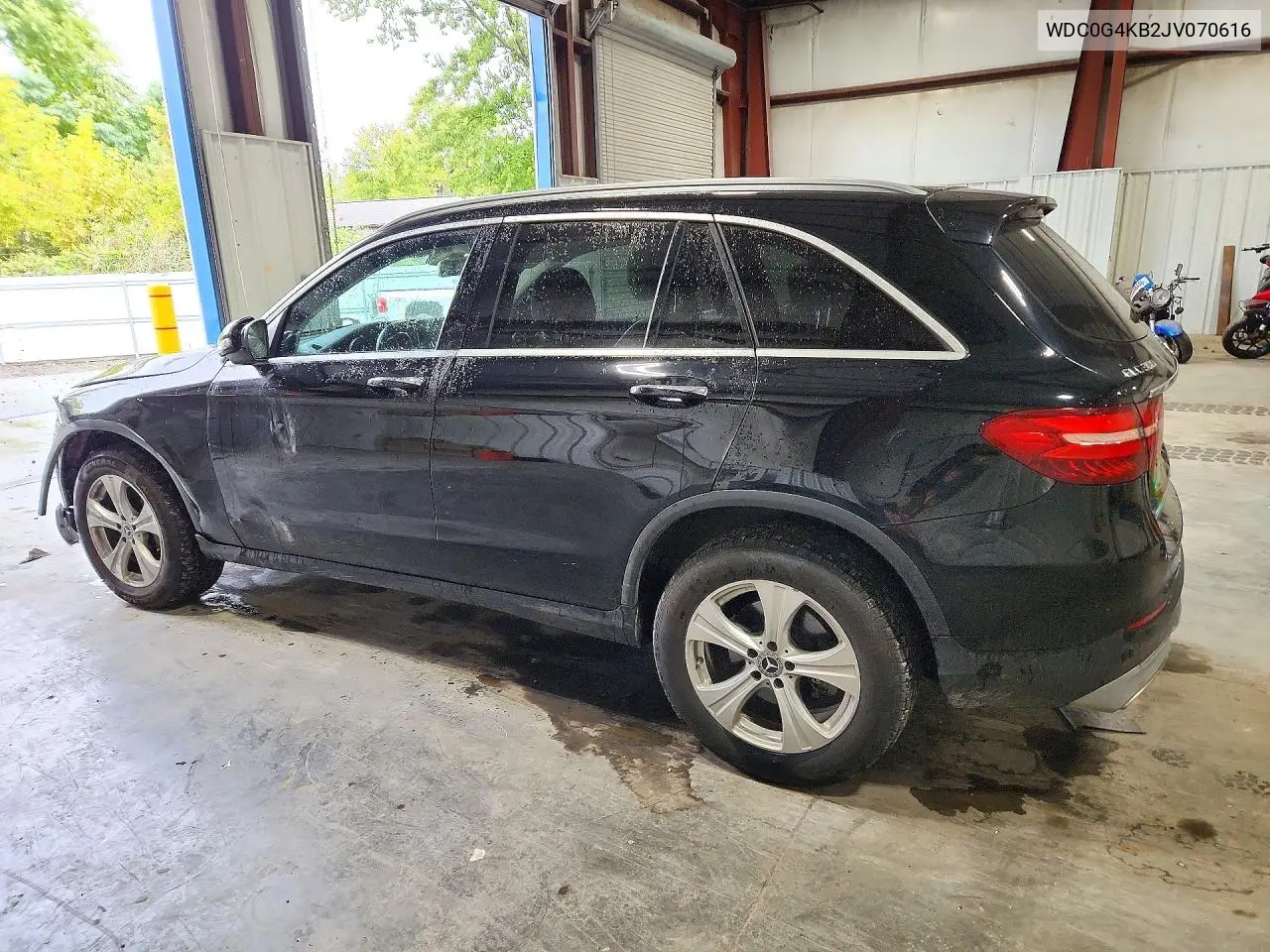2018 MERCEDES GLC VIN WDC0G4KB2JV070616 — фото 2