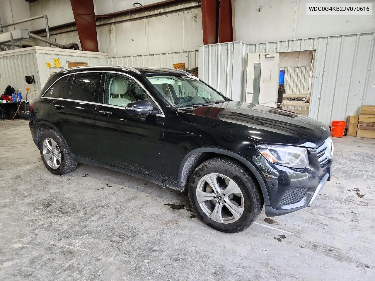 2018 MERCEDES GLC VIN WDC0G4KB2JV070616 — фото 4