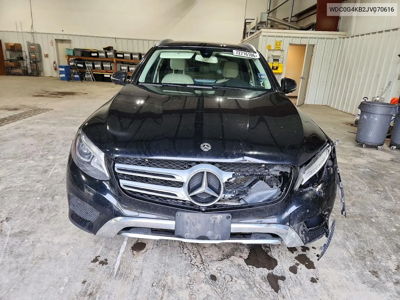 2018 MERCEDES GLC VIN WDC0G4KB2JV070616 — фото 5