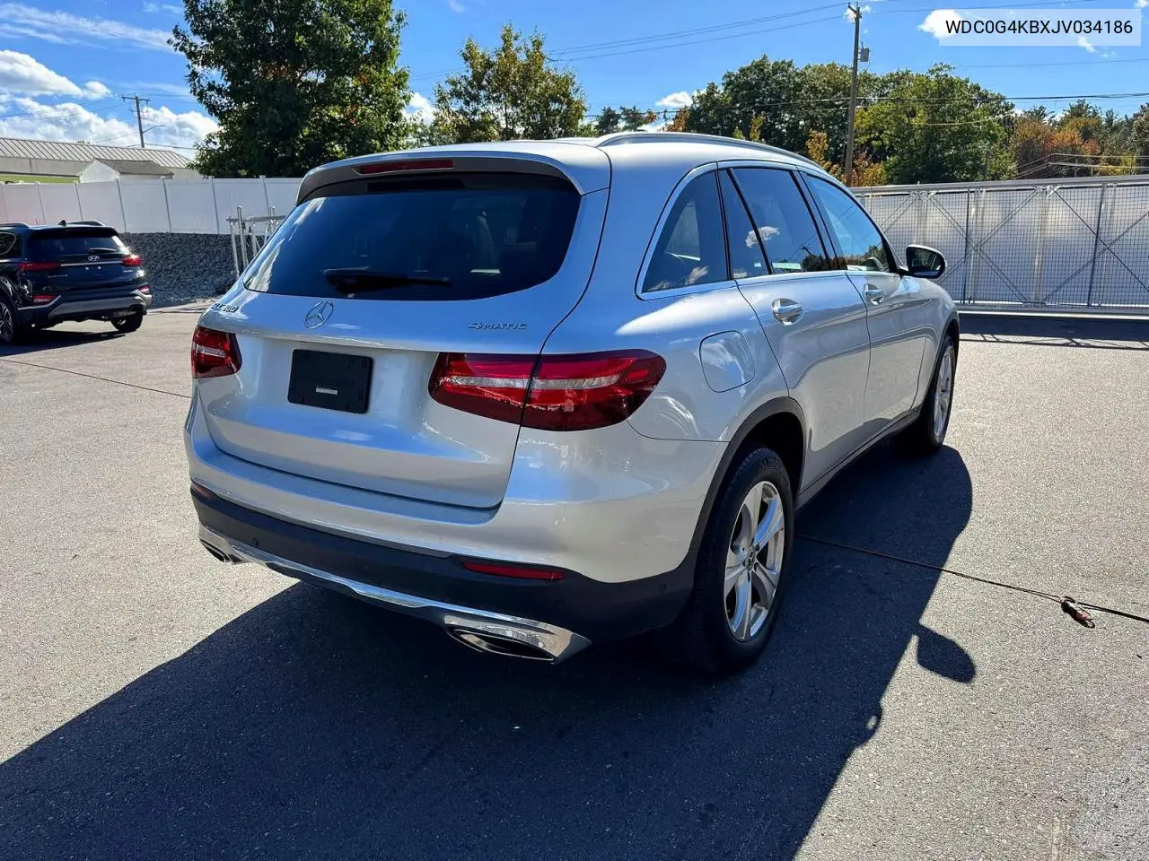 2018 MERCEDES GLC VIN WDC0G4KBXJV034186 — фото 3