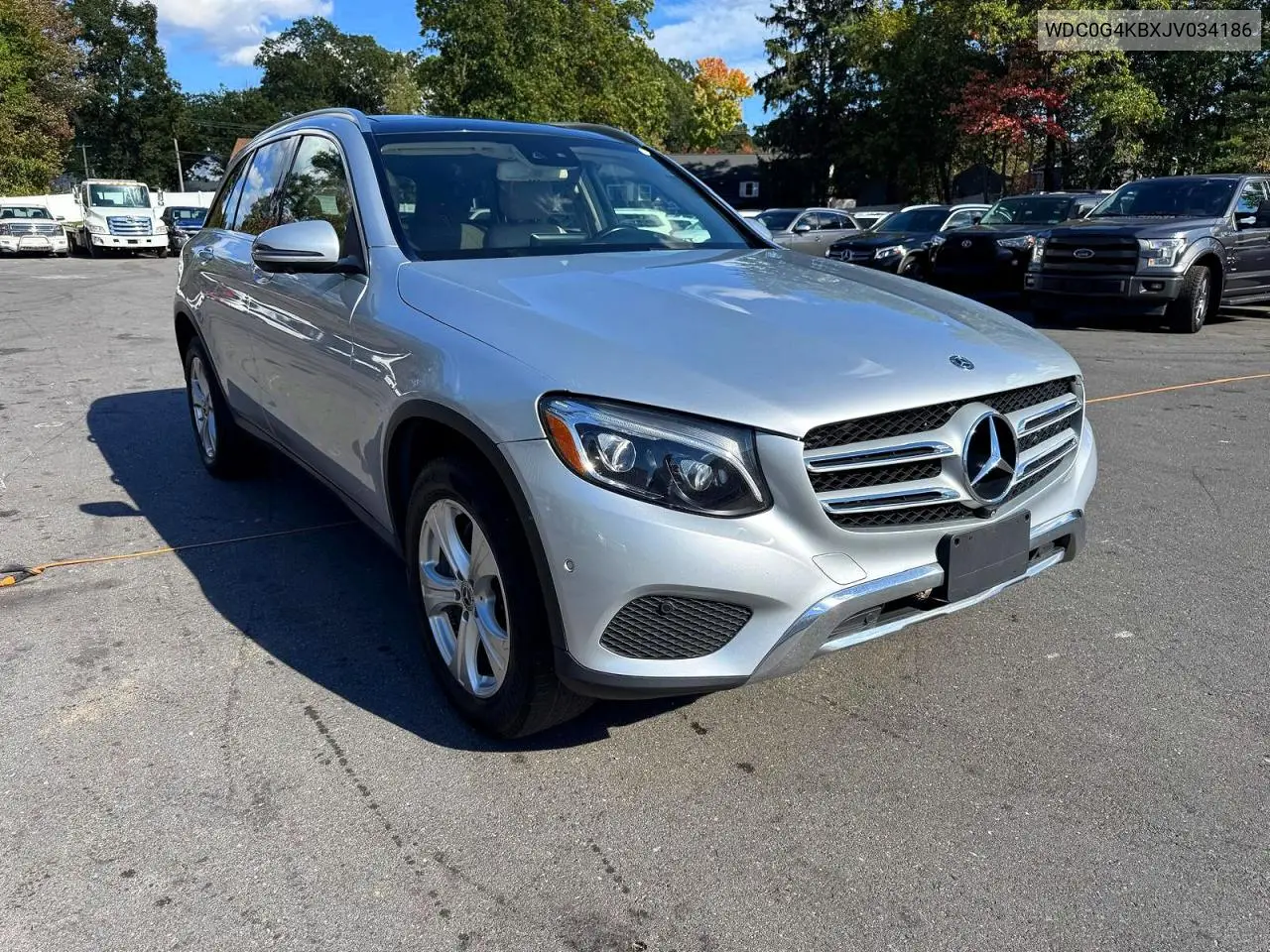 2018 MERCEDES GLC VIN WDC0G4KBXJV034186 — фото 4