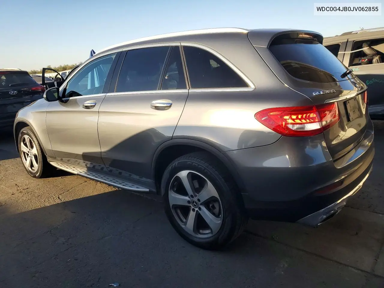 2018 MERCEDES GLC VIN WDC0G4JB0JV062855 — фото 2