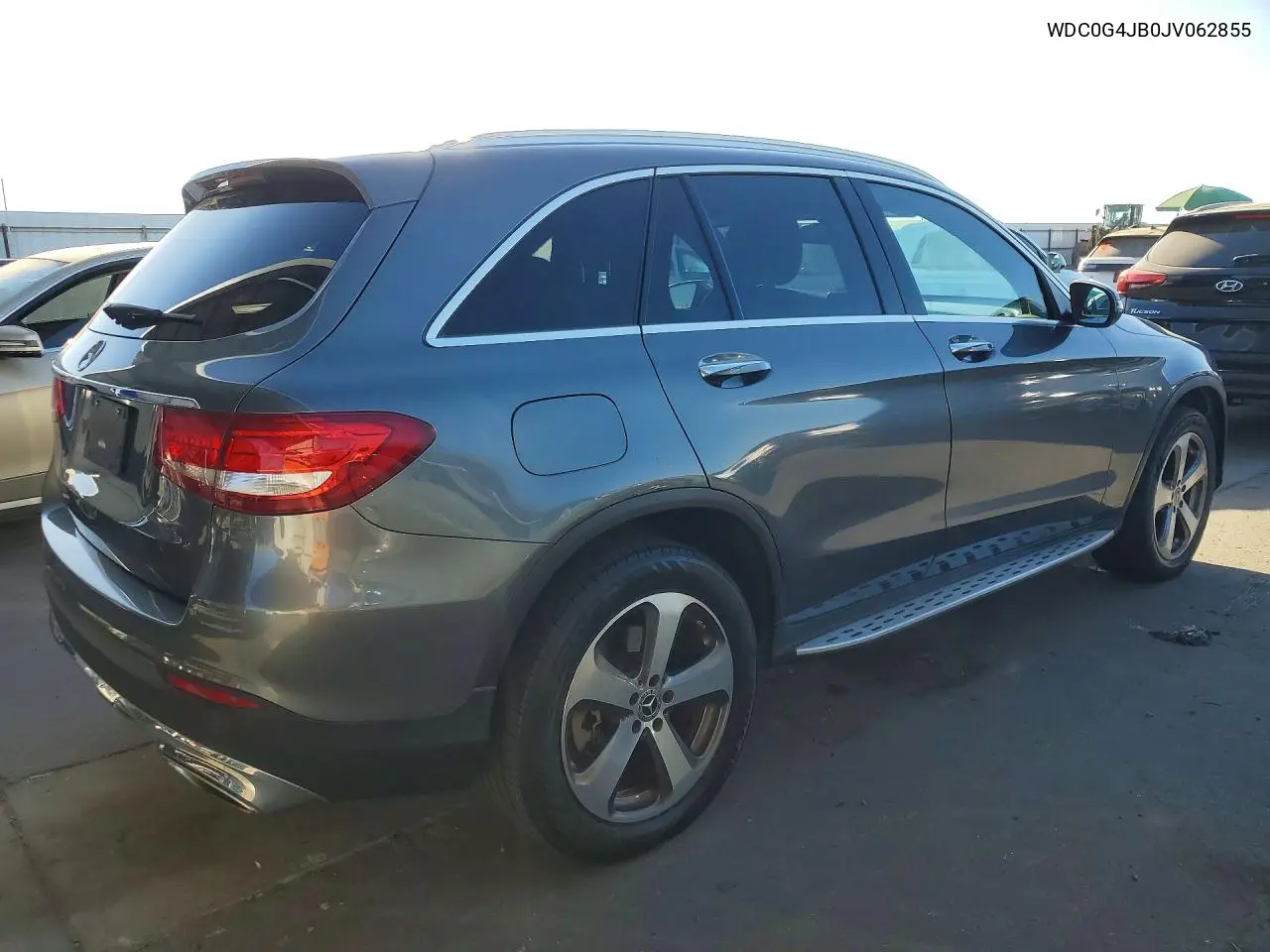 2018 MERCEDES GLC VIN WDC0G4JB0JV062855 — фото 3