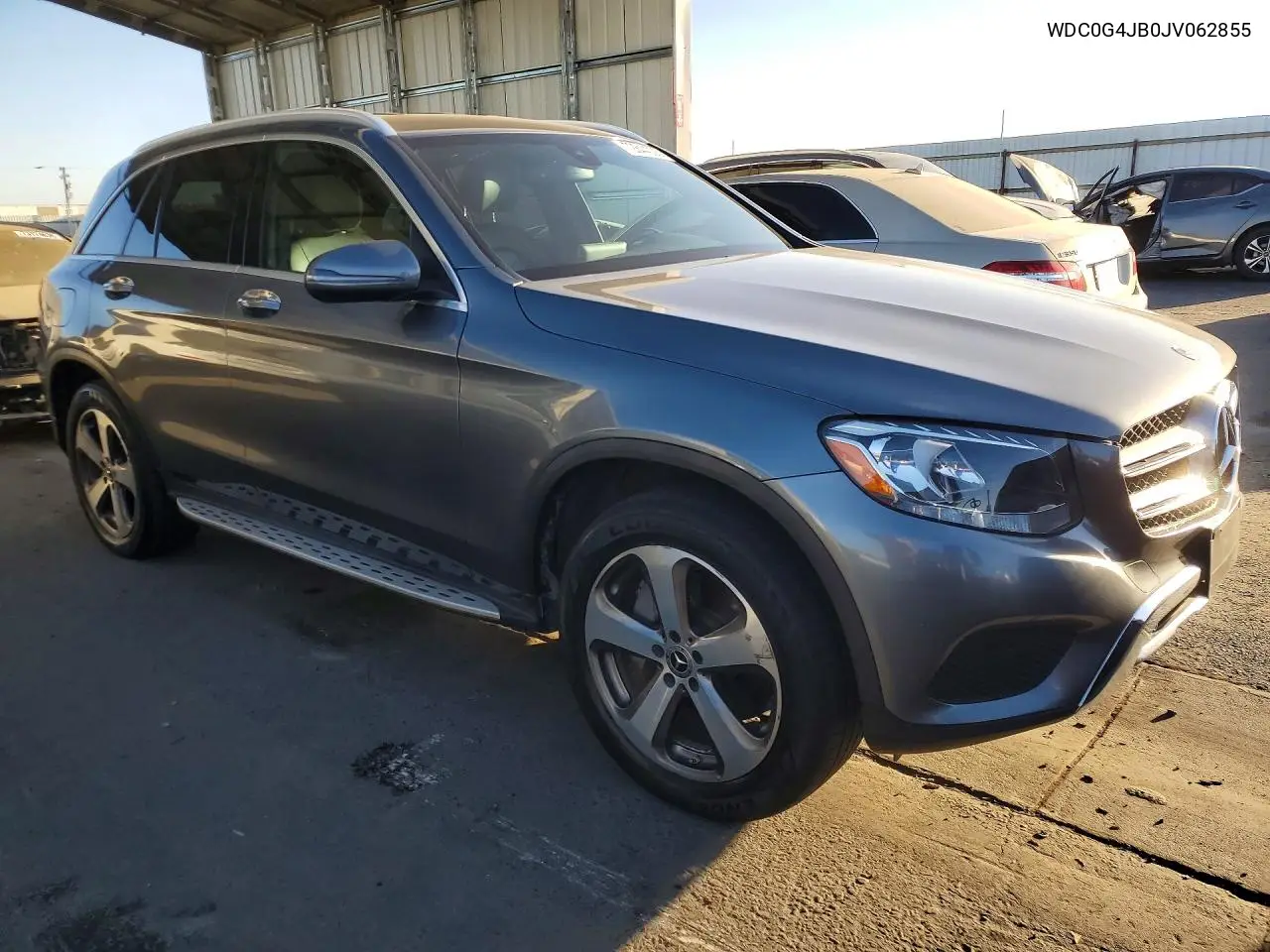 2018 MERCEDES GLC VIN WDC0G4JB0JV062855 — фото 4