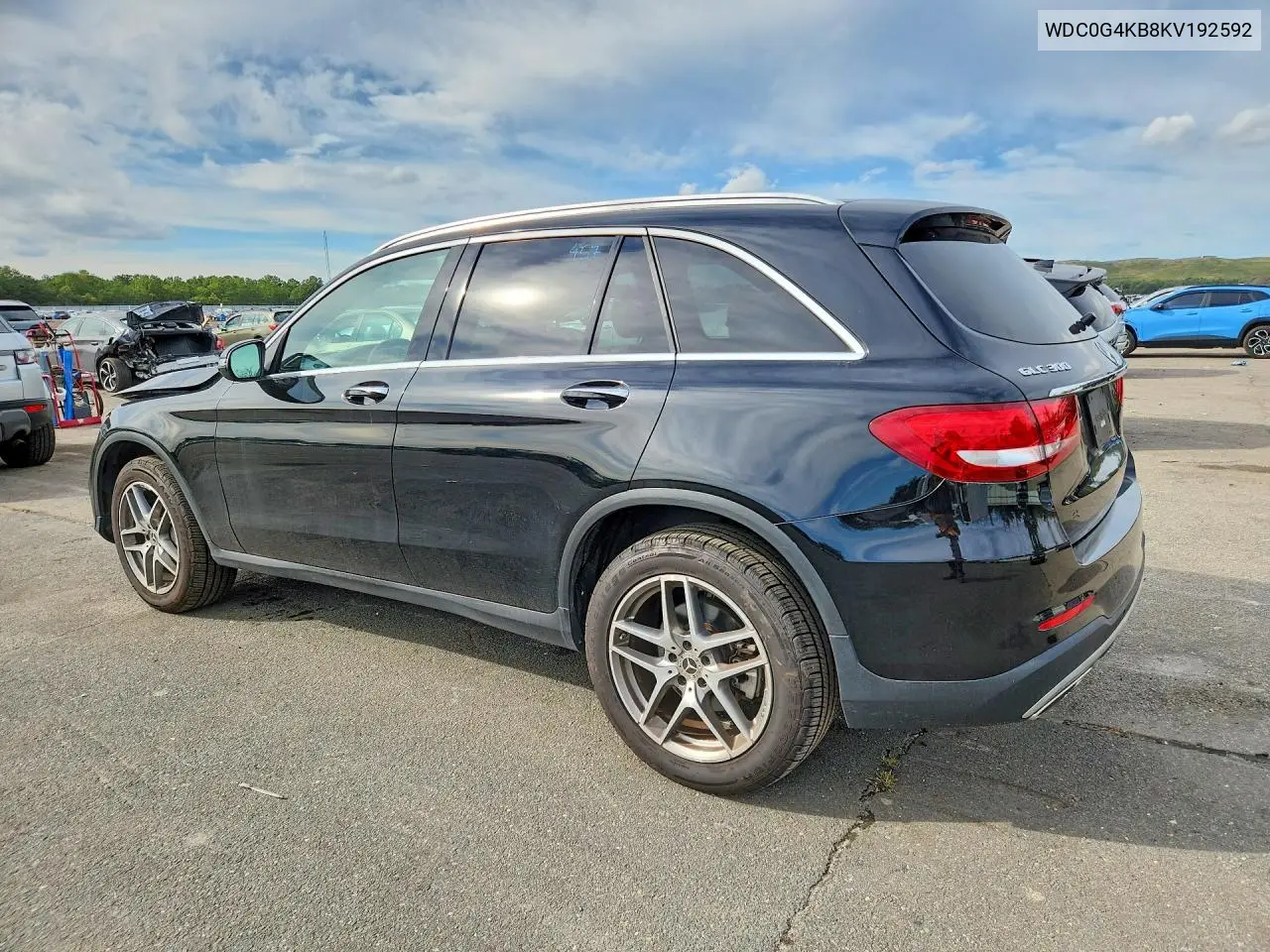 2019 MERCEDES GLC VIN WDC0G4KB8KV192592 — фото 2