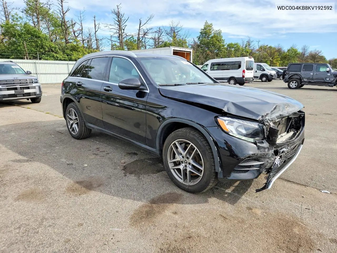 2019 MERCEDES GLC VIN WDC0G4KB8KV192592 — фото 4
