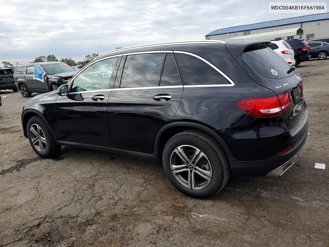 2019 MERCEDES GLC VIN WDC0G4KB1KF661984 — фото 2