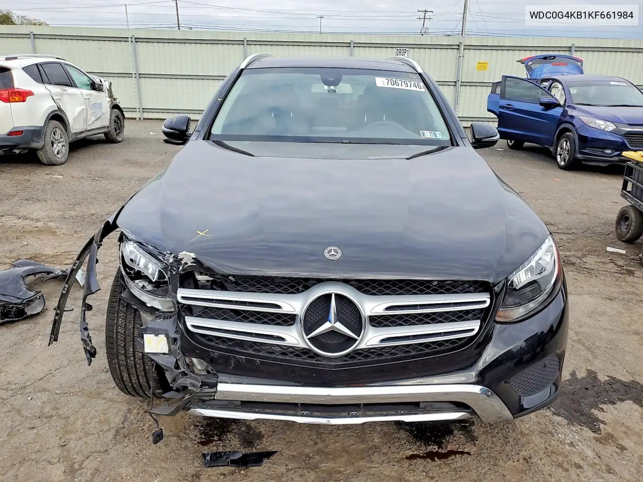 2019 MERCEDES GLC VIN WDC0G4KB1KF661984 — фото 5