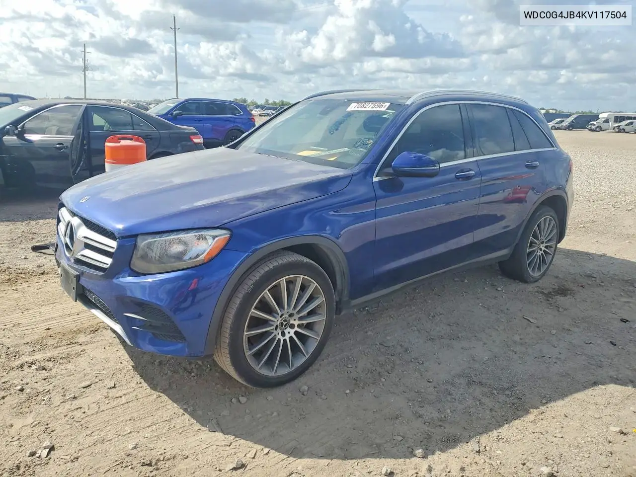 MERCEDES GLC 2019, VIN WDC0G4JB4KV117504