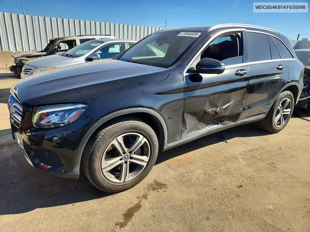MERCEDES GLC 2019, VIN WDC0G4KB1KF655098