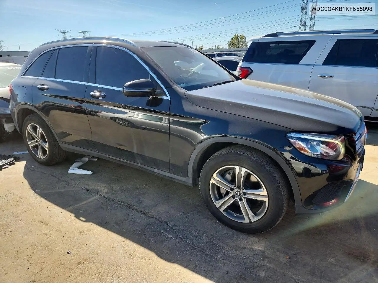 2019 MERCEDES GLC VIN WDC0G4KB1KF655098 — фото 4