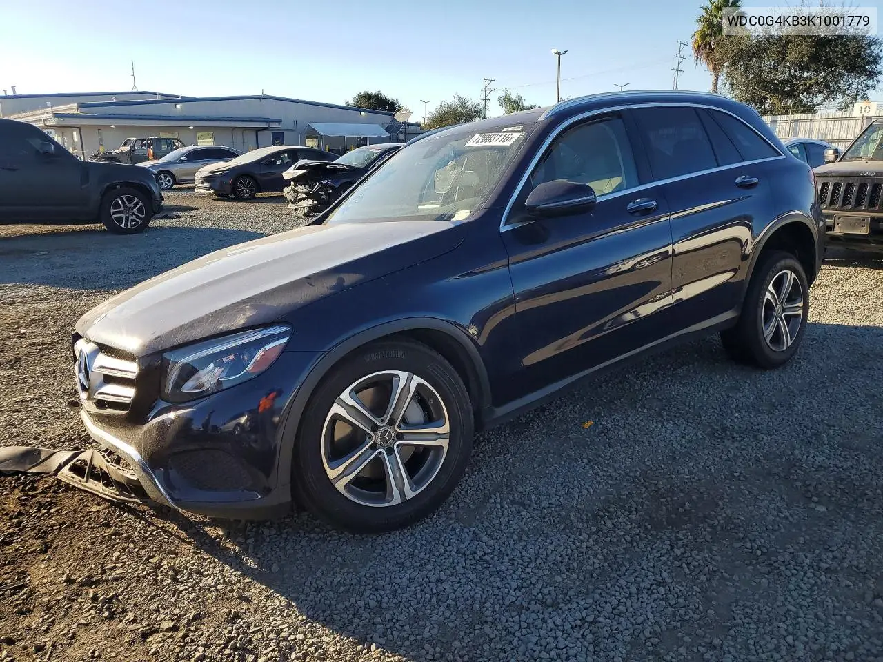MERCEDES GLC 2019, VIN WDC0G4KB3K1001779