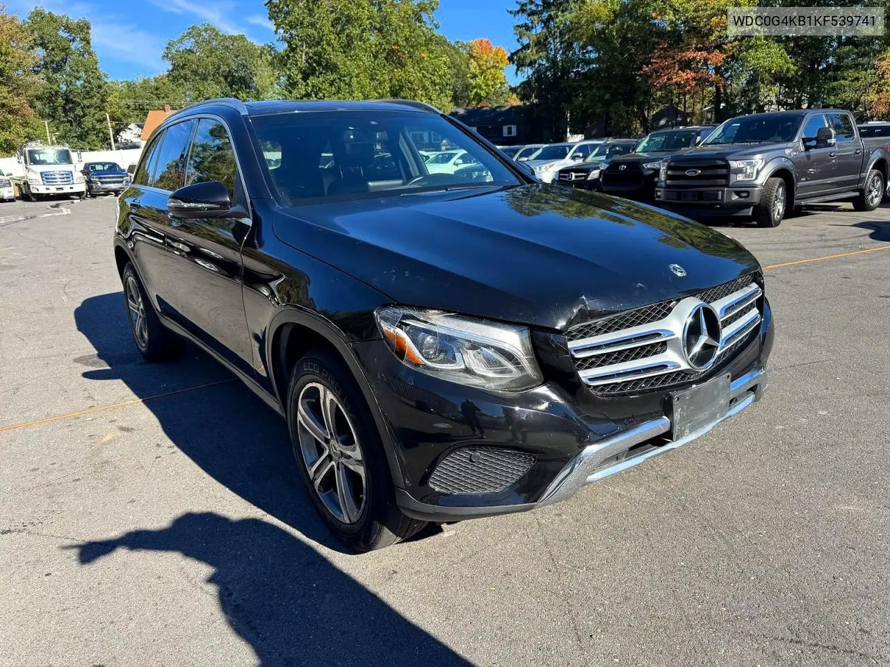 2019 MERCEDES GLC VIN WDC0G4KB1KF539741 — фото 4