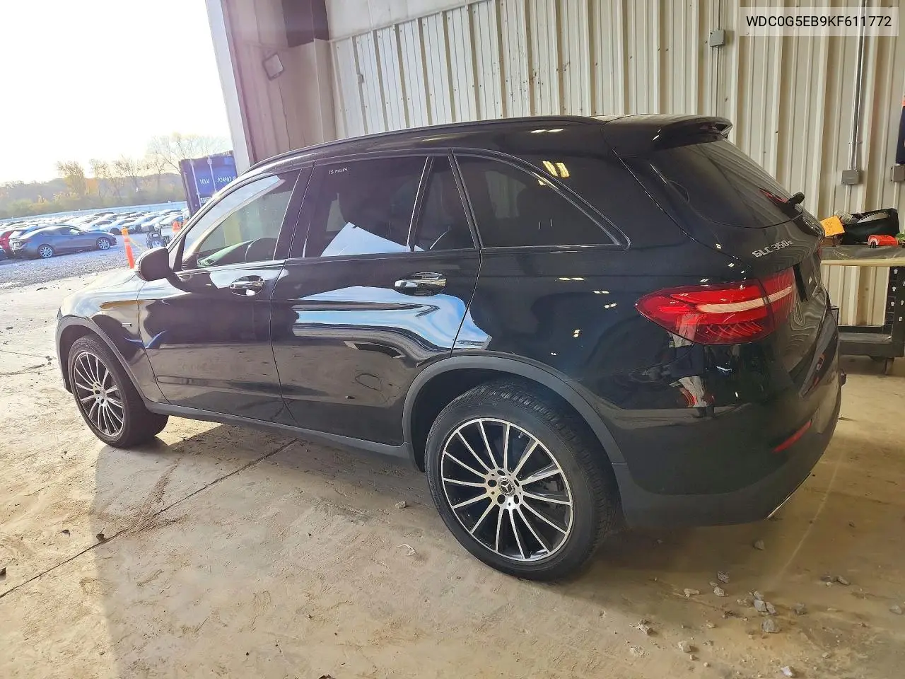 2019 MERCEDES GLC VIN WDC0G5EB9KF611772 — фото 2