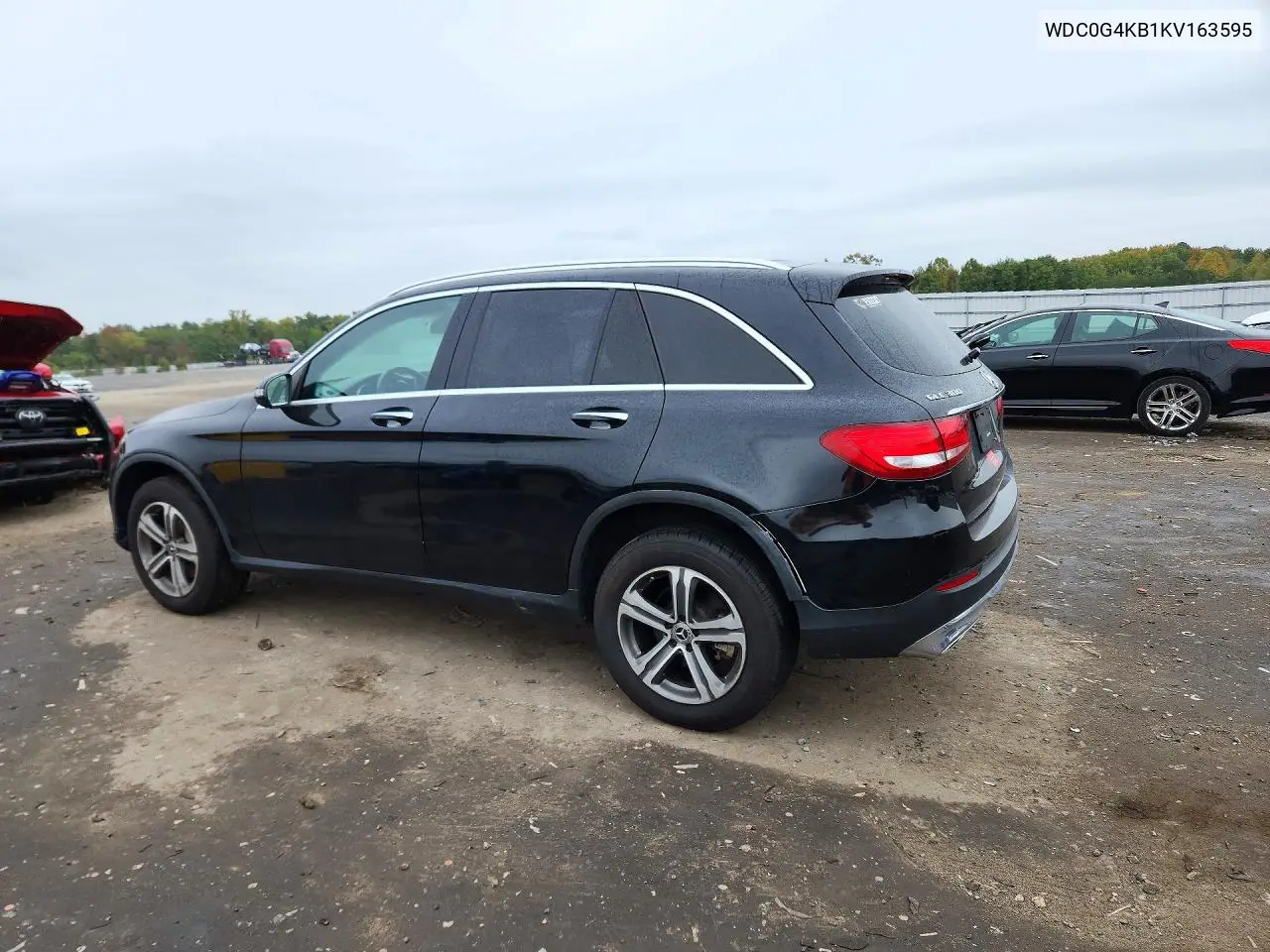 2019 MERCEDES GLC VIN WDC0G4KB1KV163595 — фото 2