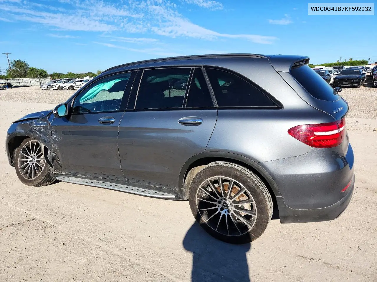 2019 MERCEDES GLC VIN WDC0G4JB7KF592932 — фото 2