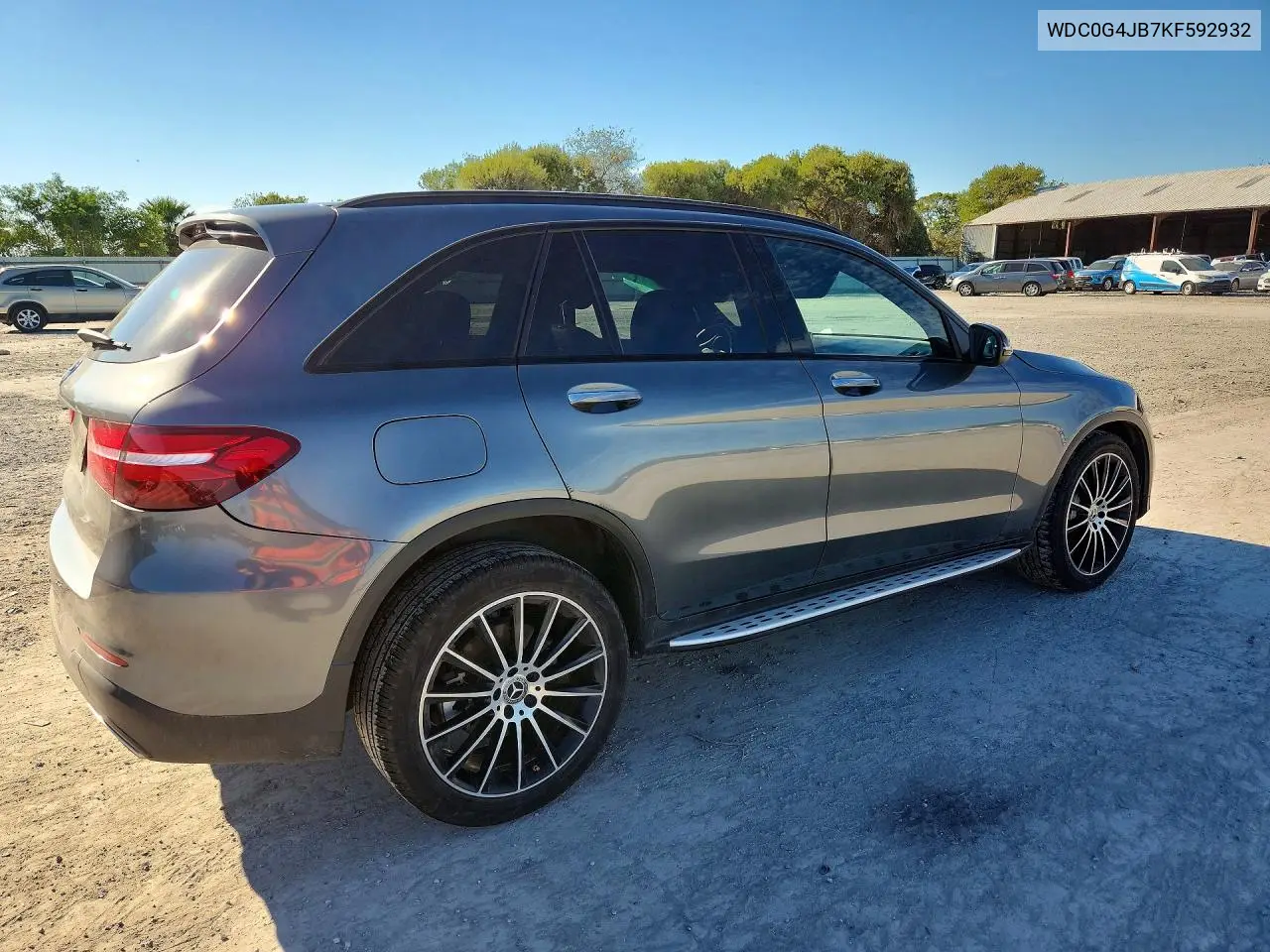 2019 MERCEDES GLC VIN WDC0G4JB7KF592932 — фото 3