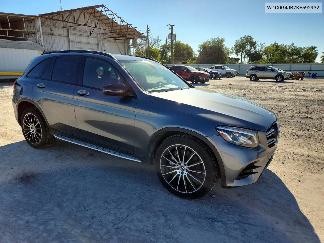 2019 MERCEDES GLC VIN WDC0G4JB7KF592932 — фото 4