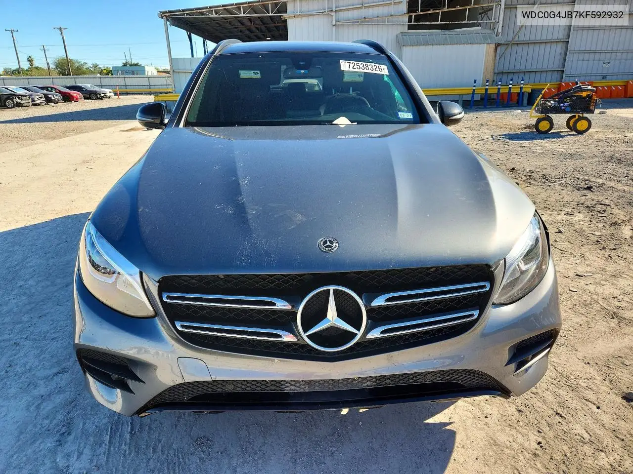 2019 MERCEDES GLC VIN WDC0G4JB7KF592932 — фото 5