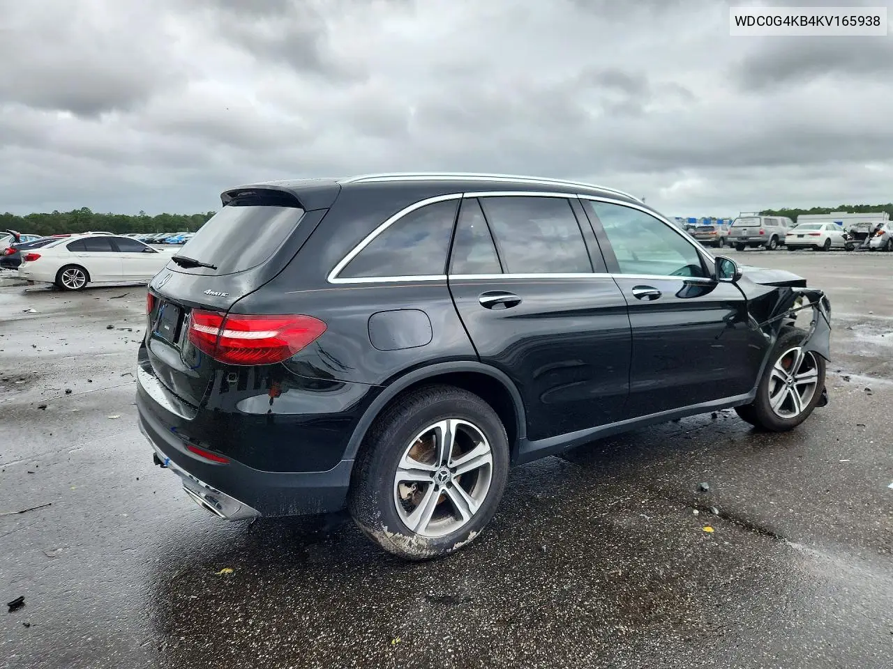 2019 MERCEDES GLC VIN WDC0G4KB4KV165938 — фото 3