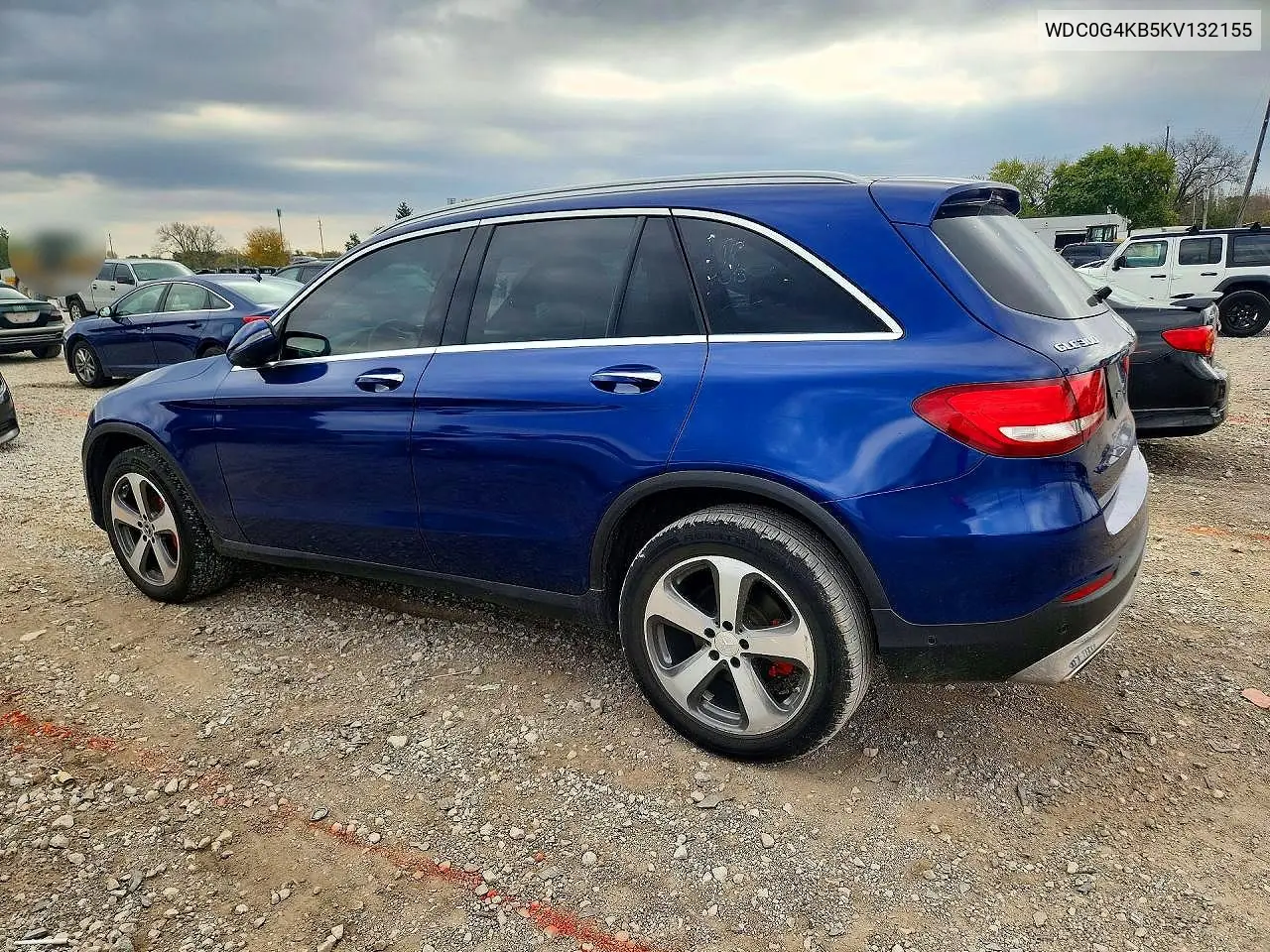 2019 MERCEDES GLC VIN WDC0G4KB5KV132155 — фото 2