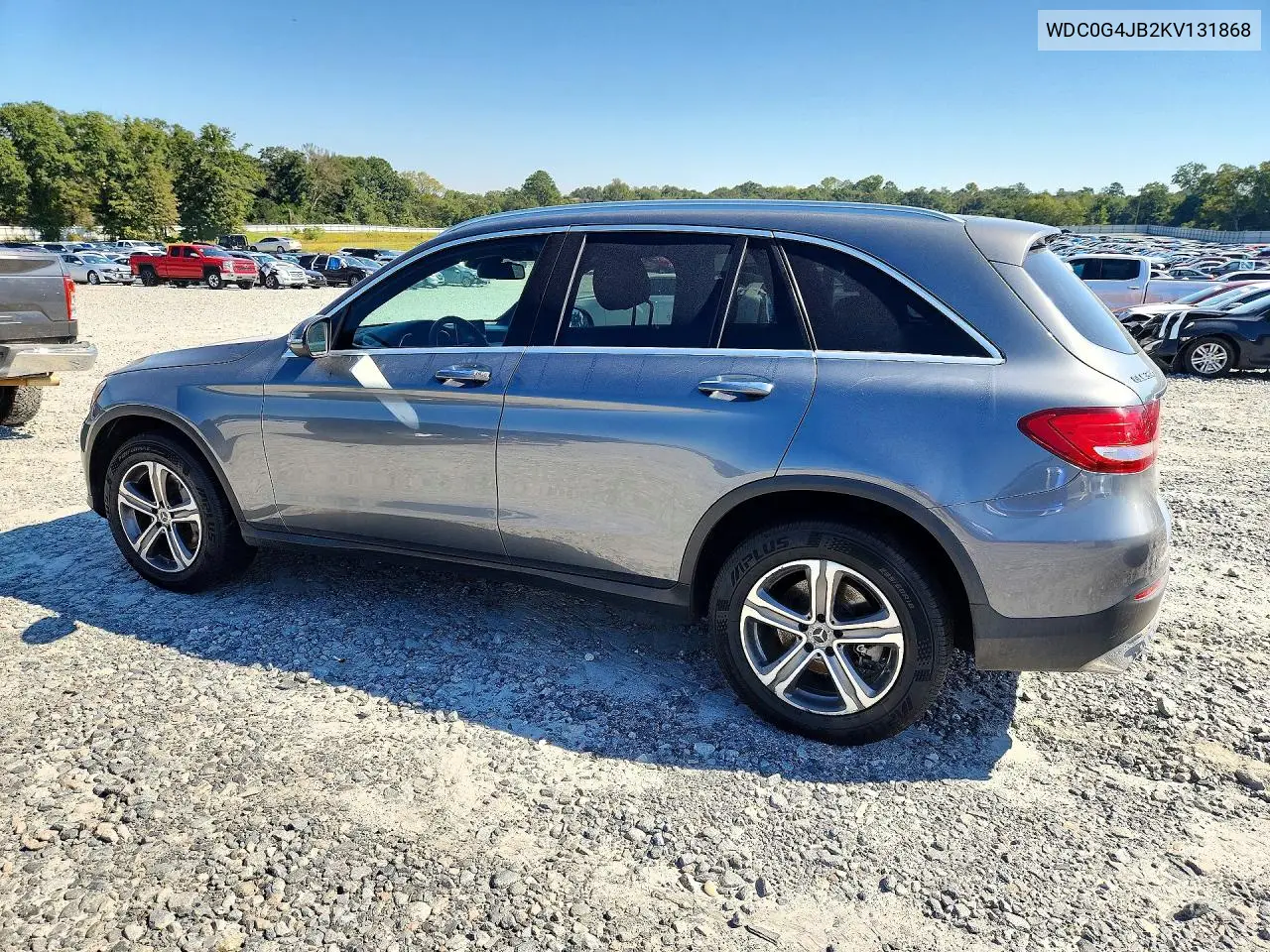 2019 MERCEDES GLC VIN WDC0G4JB2KV131868 — фото 2