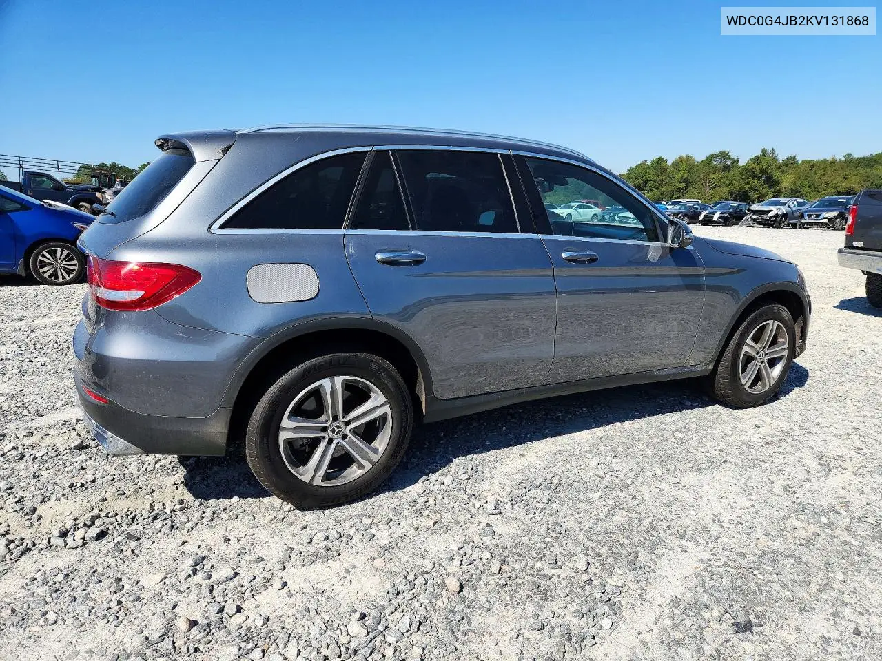 2019 MERCEDES GLC VIN WDC0G4JB2KV131868 — фото 3
