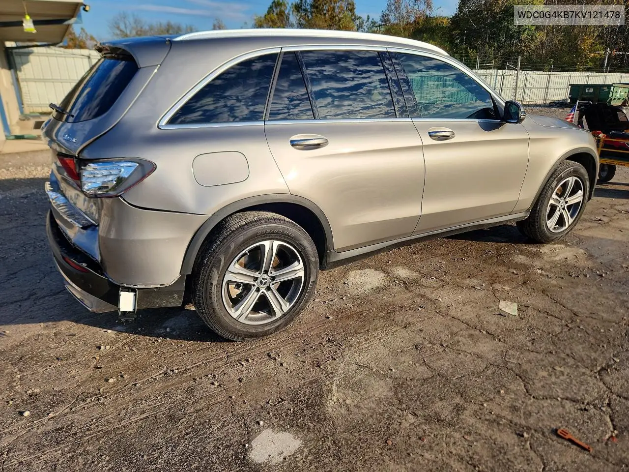 2019 MERCEDES GLC VIN WDC0G4KB7KV121478 — фото 3