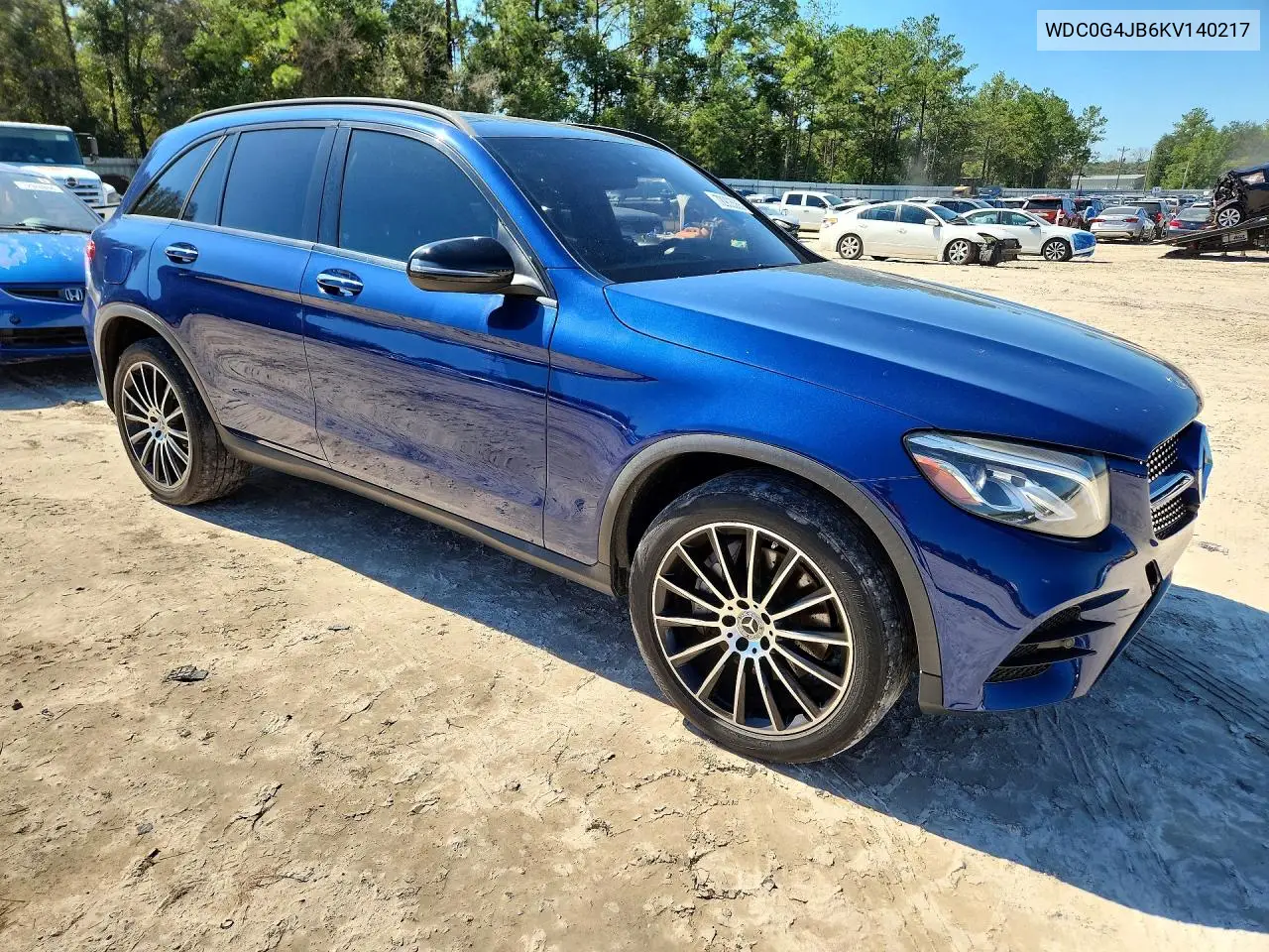 2019 MERCEDES GLC VIN WDC0G4JB6KV140217 — фото 4