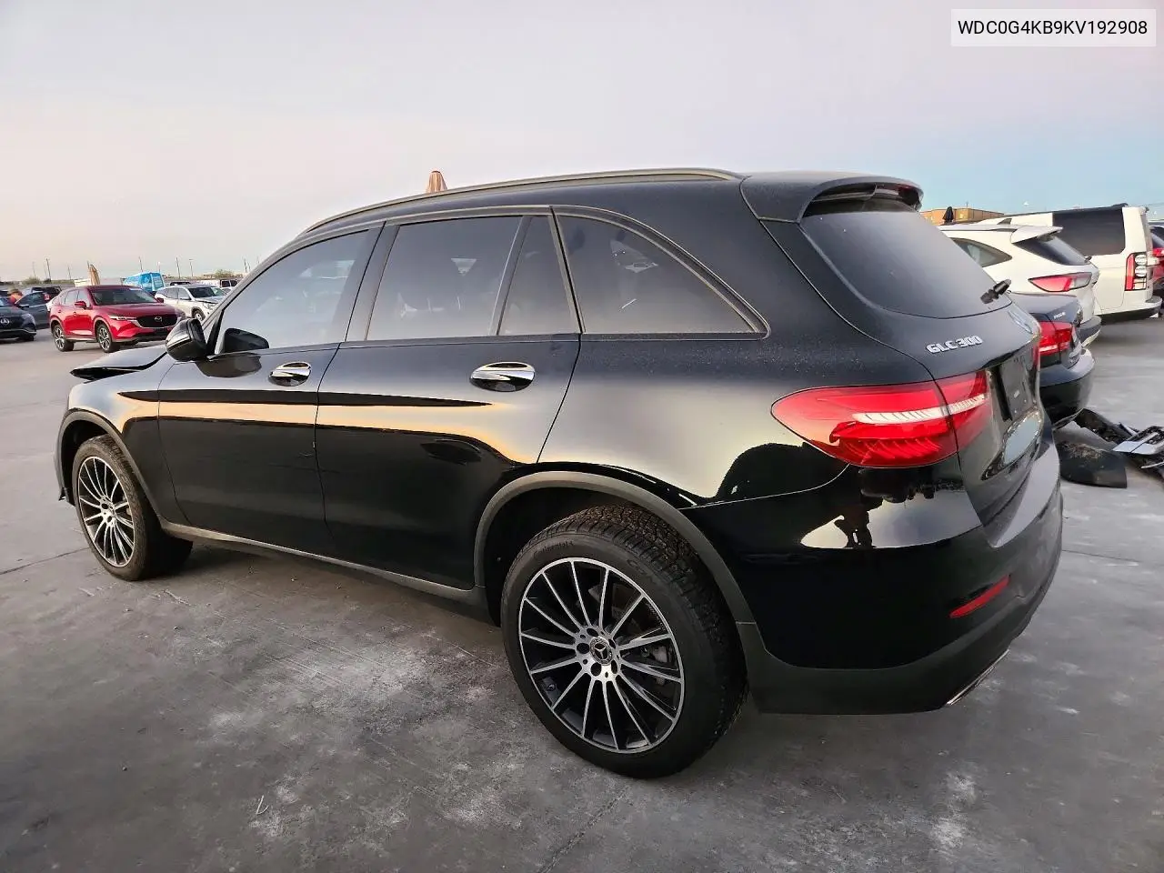 2019 MERCEDES GLC VIN WDC0G4KB9KV192908 — фото 2