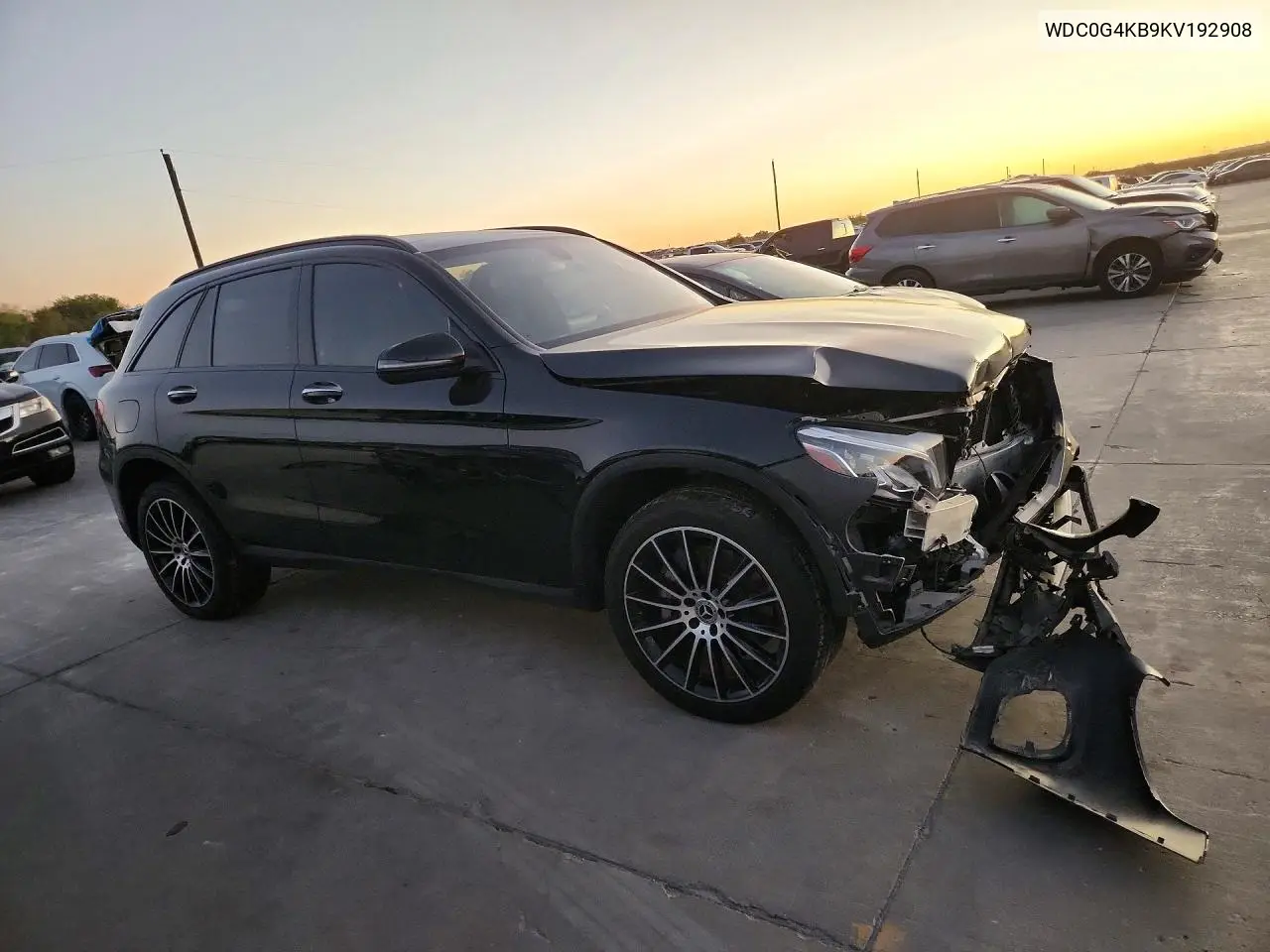 2019 MERCEDES GLC VIN WDC0G4KB9KV192908 — фото 4