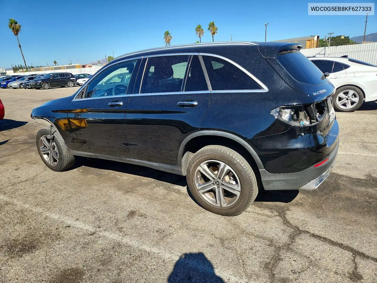 2019 MERCEDES GLC VIN WDC0G5EB8KF627333 — фото 2