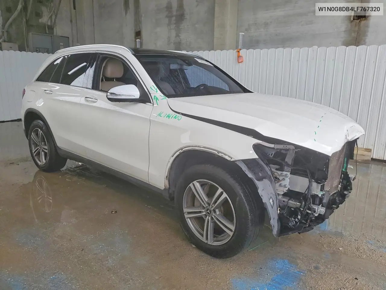 2020 MERCEDES GLC VIN W1N0G8DB4LF767320 — фото 4