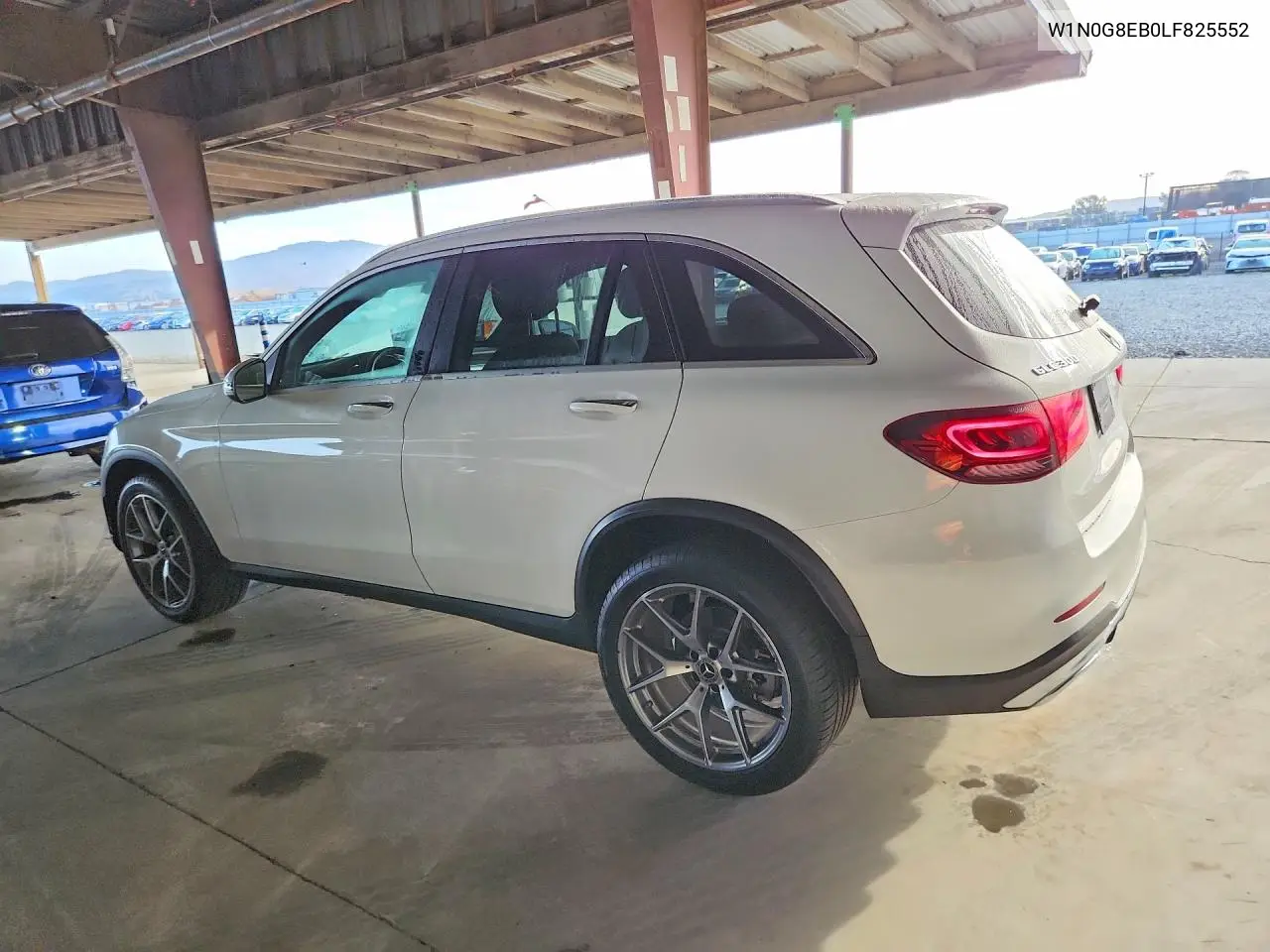2020 MERCEDES GLC VIN W1N0G8EB0LF825552 — фото 2