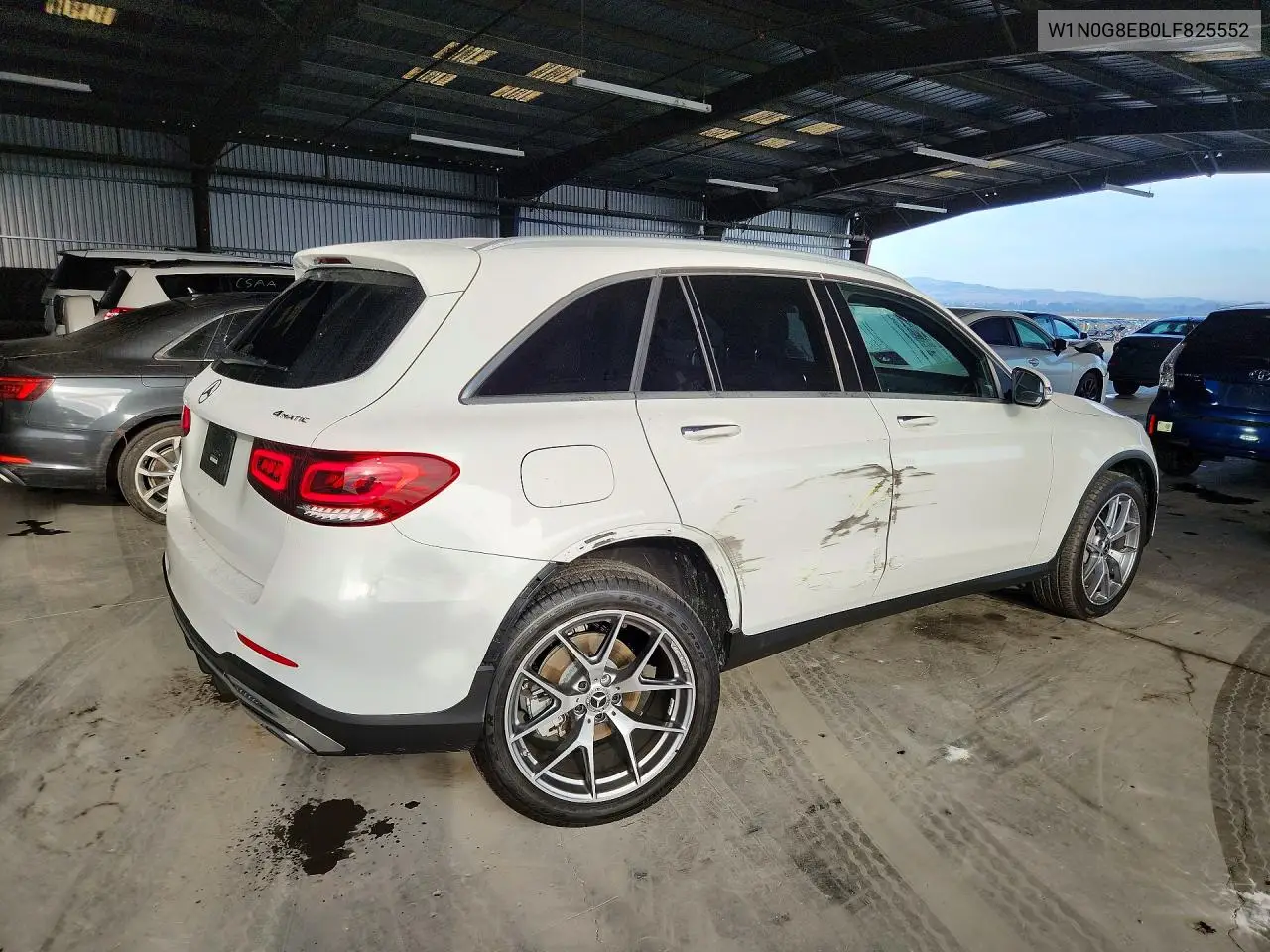 2020 MERCEDES GLC VIN W1N0G8EB0LF825552 — фото 3