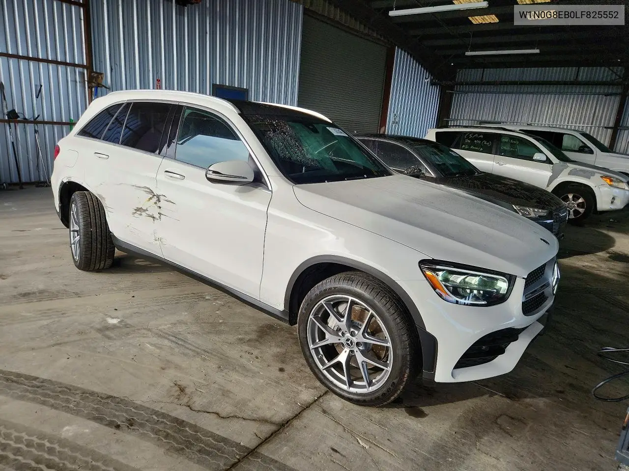 2020 MERCEDES GLC VIN W1N0G8EB0LF825552 — фото 4