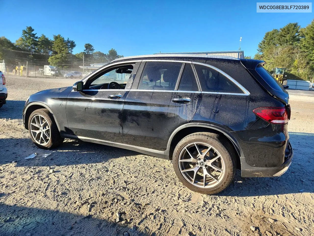 2020 MERCEDES GLC VIN WDC0G8EB3LF720389 — фото 2