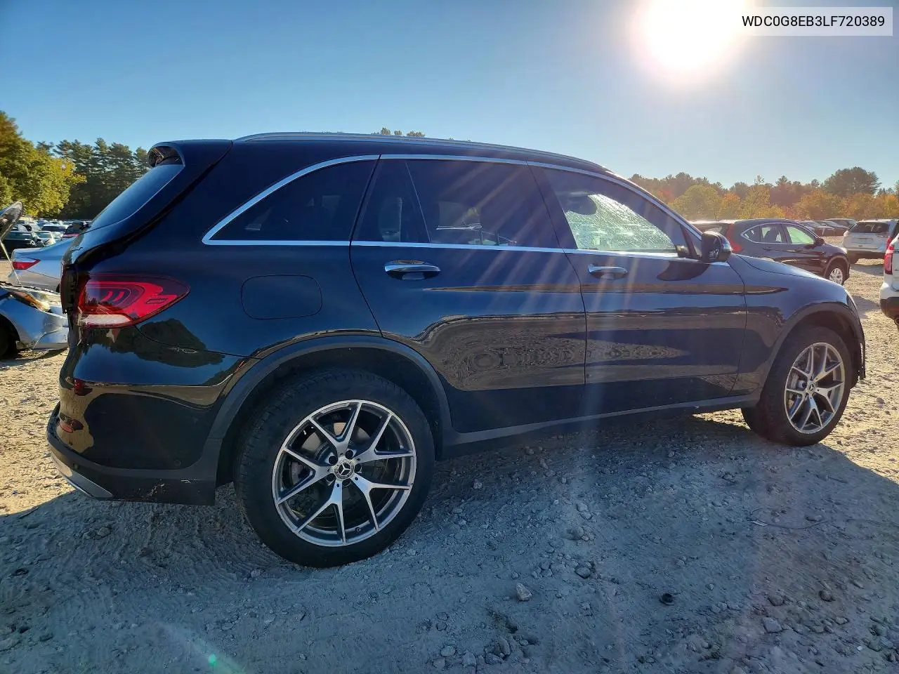 2020 MERCEDES GLC VIN WDC0G8EB3LF720389 — фото 3